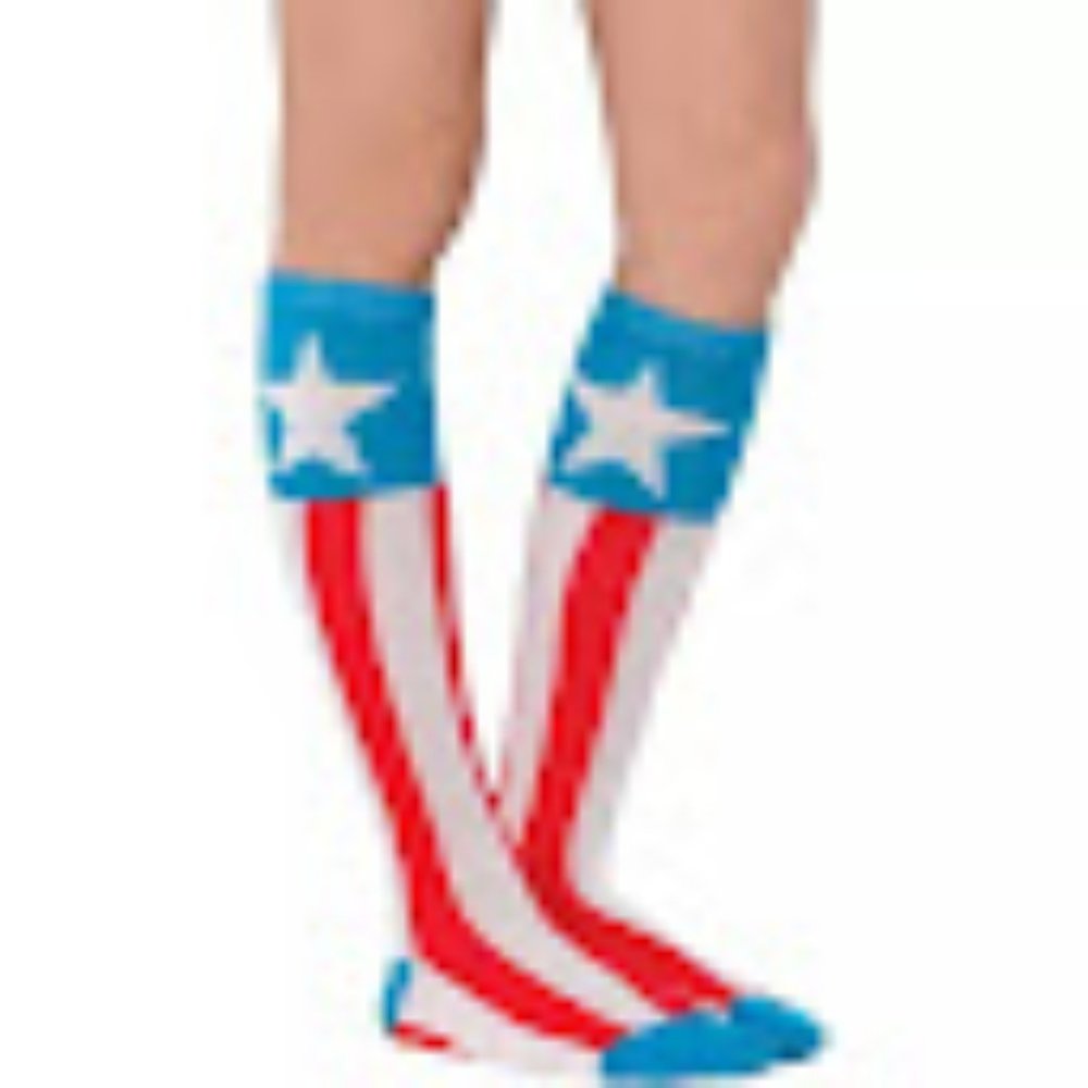 Captain America American Dream Knee High Socks